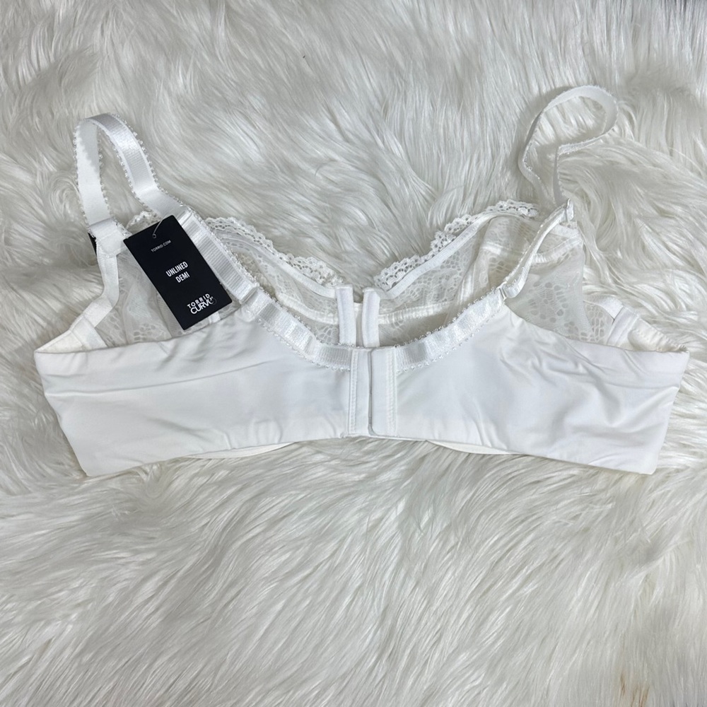 Torrid T-Shirt Unlined Lace Ballet Back Bra NWT - Picture 5 of 7